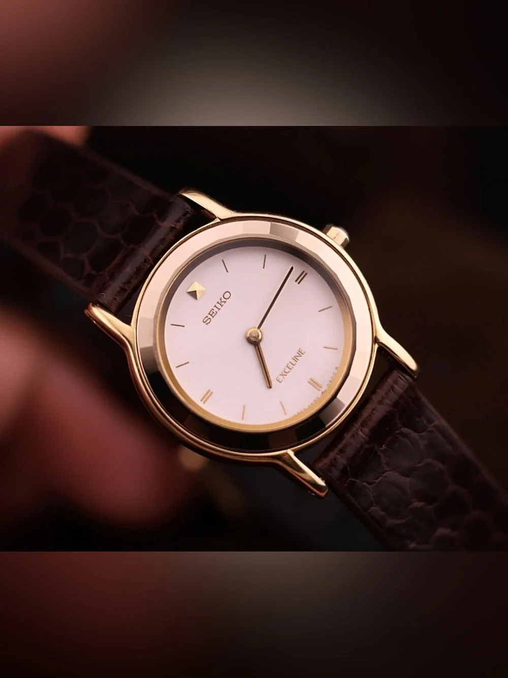 Rare Vintage 1989 Seiko Exceline 4N20-0280 Women’s Watch